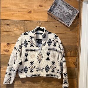 Aztec Patterned Women's Sweater